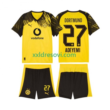 Borussia Dortmund Karim Adeyemi 27 Domaći Dječji Nogometni Dres 2025-2026